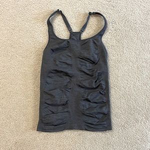 Athleta Seamless Tank ~ Gray ~ S